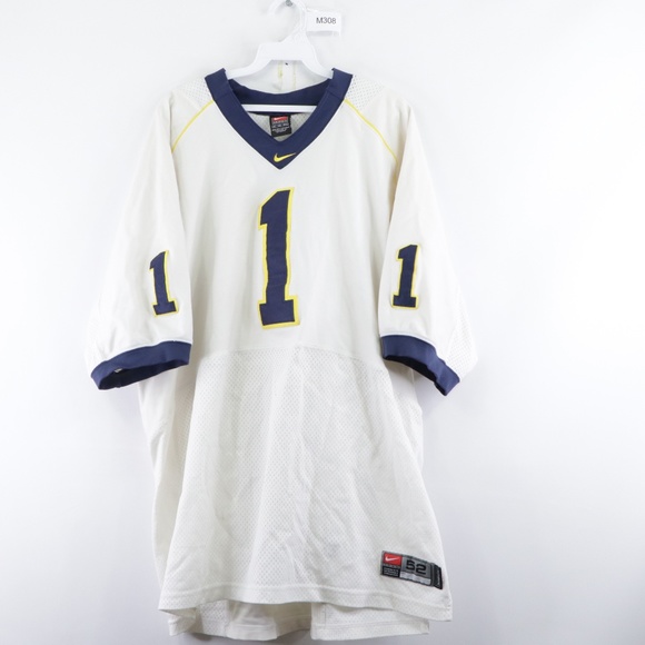 Nike Mens 52 Michigan Wolverines #1 Edwards Jersey